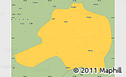 Savanna Style Simple Map of Pingtang