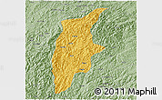 Savanna Style 3D Map of Rongjiang