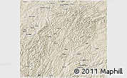 Shaded Relief 3D Map of Rongjiang
