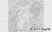 Silver Style 3D Map of Rongjiang