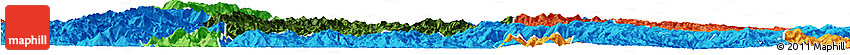 Satellite Horizon Map of Rongjiang, political outside