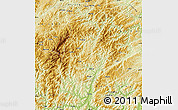 Physical Map of Rongjiang