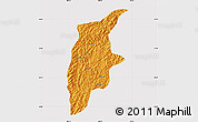 Political Map of Rongjiang, cropped outside