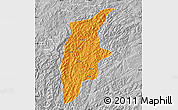 Political Map of Rongjiang, lighten, desaturated