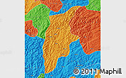 Political Map of Rongjiang