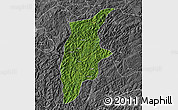 Satellite Map of Rongjiang, desaturated