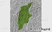Satellite Map of Rongjiang, lighten, desaturated