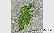 Satellite Map of Rongjiang, lighten, semi-desaturated