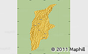 Savanna Style Map of Rongjiang, single color outside