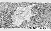 Gray Panoramic Map of Rongjiang