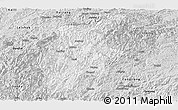 Silver Style Panoramic Map of Rongjiang