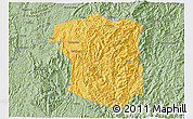 Savanna Style 3D Map of Sandu