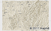 Shaded Relief 3D Map of Sandu