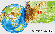 Physical Location Map of Sandu
