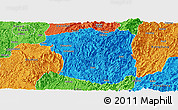Political Panoramic Map of Sandu