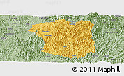 Savanna Style Panoramic Map of Sandu