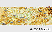 Physical Panoramic Map of Shiqian
