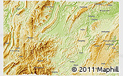 Physical 3D Map of Songtao