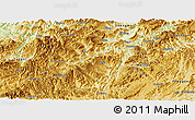 Physical Panoramic Map of Suiyang