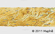 Physical Panoramic Map of Weng An