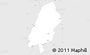 Silver Style Simple Map of Wuchuan