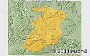 Savanna Style 3D Map of Xingyi