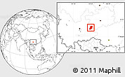 Blank Location Map of Xingyi