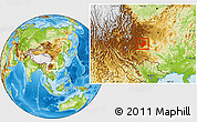 Physical Location Map of Xingyi