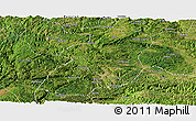 Satellite Panoramic Map of Xingyi