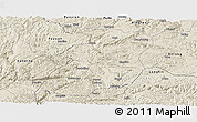 Shaded Relief Panoramic Map of Xingyi