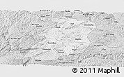 Silver Style Panoramic Map of Xingyi