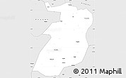 Silver Style Simple Map of Xingyi