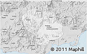 Silver Style 3D Map of Baoting