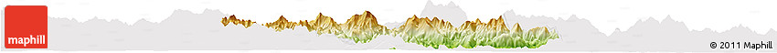 Physical Horizon Map of Baoting, cropped outside