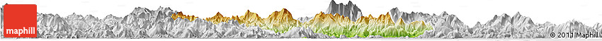 Physical Horizon Map of Baoting, lighten, desaturated Physical Horizon Map of Baoting, lighten, desaturated