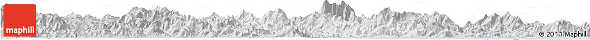 Silver Style Horizon Map of Baoting