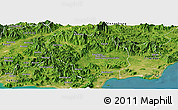 Satellite Panoramic Map of Baoting