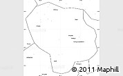 Blank Simple Map of Baoting