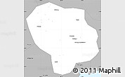 Gray Simple Map of Baoting