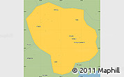 Savanna Style Simple Map of Baoting