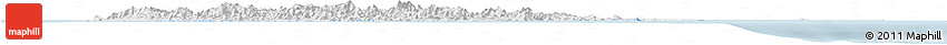 Gray Horizon Map of Hainan, single color outside