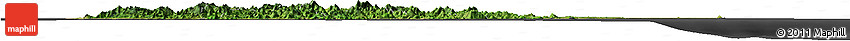 Satellite Horizon Map of Hainan, darken, desaturated