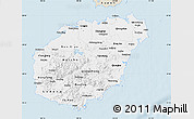 Classic Style Map of Hainan