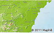 Physical 3D Map of Qionghai