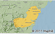 Savanna Style 3D Map of Qionghai
