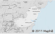 Silver Style 3D Map of Qionghai