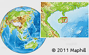 Physical Location Map of Qionghai