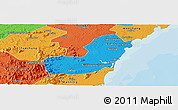 Political Panoramic Map of Qionghai