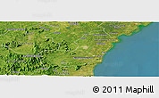 Satellite Panoramic Map of Qionghai