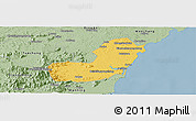 Savanna Style Panoramic Map of Qionghai